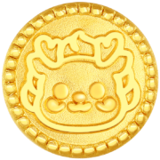 京东百亿补贴：CHJ JEWELLERY 潮宏基 好事发生-宝护十二生肖黄金转运珠足金手链