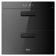 再降价、双11预售、京东plus：Midea 美的 消毒柜家用嵌入式 新升级光波2.0 110L双层大容量餐具碗柜碗筷婴儿奶瓶 MXV-ZLP90Q15S Pro