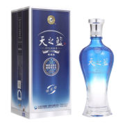 洋河 蓝色经典 天之蓝 42度 520ml 单瓶装 绵柔浓香型白酒