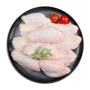春雪食品 鸡翅中 1kg 冷冻  出口级 烤鸡翅鸡翅膀炸鸡翅 清真食品