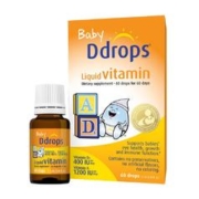 Ddrops 新生儿宝宝d3维生素AD进口滴剂婴儿补钙VD小滴瓶