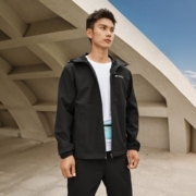 SKECHERS 斯凯奇 男子防泼水冲锋衣 P423M076
