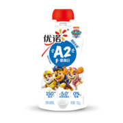 优诺（yoplait）[汪汪队立大功正版授权] 儿童原味酸奶陪你长高A2酪蛋白100g*6袋