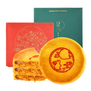 YOTIME 悠享时 芋泥肉松咸蛋黄月饼 400g