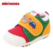 MIKI HOUSE MIKIHOUSE学步鞋男女童鞋匠心刺绣兔子学步鞋 多色 13CM