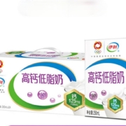 概率券:伊利 高钙低脂牛奶250ml*24盒/箱