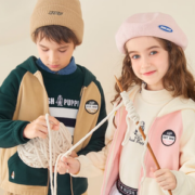 Hush Puppies  暇步士 儿童摇粒绒针织外套