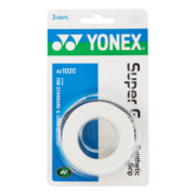 尤尼克斯YONEX羽毛球手胶球拍吸汗带握把胶AC-102C-011 白色 三条装