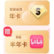 Baidu 百度 网盘 SVIP超级会员 12个月+赠B站半年卡