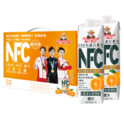 福兰农庄100%NFC橙汁 纯鲜榨果汁 整箱饮料 欧洲进口1L*4瓶礼盒装