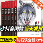 沈石溪画本  《狼王梦》 经典动物小说全集5册 赠课外阅读书1本
