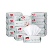 HUGGIES 好奇 超高端天然植物棉柔巾80抽*12包