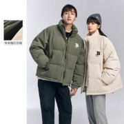 PEACEBIRD MEN 太平鸟男装 情侣款华夫格保暖棉服