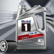 Mobil 美孚 银美孚保养双次年卡 机油机滤工时 5W-30SP 4L