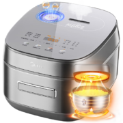 PLUS会员：Midea 美的 稻香系列 MB-HS433 电饭煲 钛钢灰