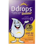 Ddrops 液体维生素D3滴剂 600IU 1岁+&成人 增强钙吸收强健骨骼预防畸形