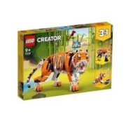 LEGO 乐高 创意百变3合1 31129 威武的老虎益智拼搭积木玩具礼物