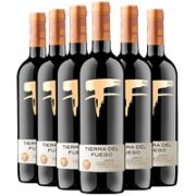 火地岛 格雷曼酒庄 智利原瓶进口红酒 火地岛经典梅洛干红葡萄酒 整箱装750mL*6