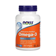 Now Foods 分子蒸馏欧米伽-3 100计数,软胶囊