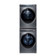 plus会员：Haier 海尔 G100368BD14LSU1+HGY100-F376U1 热泵式洗烘套装