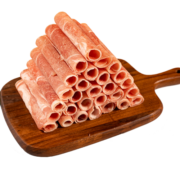 宁鑫 盐池滩羊原切羔羊肉卷750g 羊肉片生鲜 火锅食材 宁夏滩羊肉卷