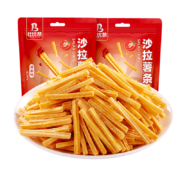 PLUS会员、概率劵：BIBIZAN 比比赞 沙拉薯条番茄味 108g/袋 *2件
