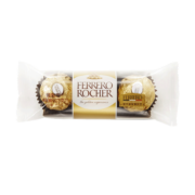 费列罗（FERRERO）榛果威化巧克力制品 婚庆喜糖零食伴手礼节日礼物 3粒装37.5g