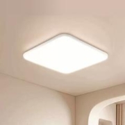 雷士照明 舒适光2代 智能小白全光谱护眼卧室灯 48W
