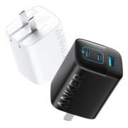 Anker安克67W氮化镓三口快充充电器套装兼容苹果15华为mate60Pro小米MacBook笔记本电脑通用小巧可折叠 【GaN氮化镓】67W三口皆快充|黑
