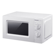 松下（Panasonic）NN-SM30NW 20升家用微波炉 360°转盘式加热 五档火力精准控温 旋钮操作化繁为简 白色
