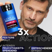 L'Oreal Paris 欧莱雅 Power Age 男士抗皱面部护理套装（保湿霜50mL+精华30mL） 直邮含税到手132.18元