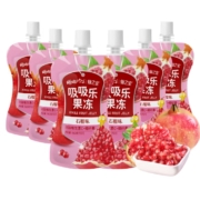 需抢券、概率券:  樱桃小丸子 吸吸乐果冻 150g*6袋