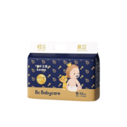 bc babycare【211直发】皇室狮子王国弱酸纸尿裤薄干爽透气婴儿尿布宝宝尿裤 纸尿裤-M码42片(6-11kg)