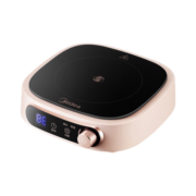 美的（Midea）电陶炉煮茶 养生电磁炉 小巧家用电陶茶炉围炉煮茶不挑壶加热炉 迷你煮茶炉 裸配款无水壶 HW10W1-002