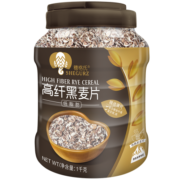 穗格氏（SHEGURZ）冲饮谷物 高纤黑麦片1000g罐装营养早餐低脂代餐即食燕麦片无糖精