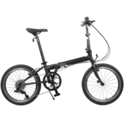 大行（DAHON） p8折叠自行车成人20英寸8速男女式折叠车运动单车经典P8 KBC083 消光黑【高配版】【X7变速器】