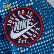 Nike耐克冬季连帽羽绒服男童加厚潮宽松保暖短款白鸭绒羽绒外套