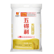 五得利面粉 高筋面粉 麦芯通用小麦面粉 家用包子 馒头饺子粉 八星雪花小麦粉10kg