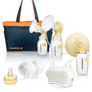 medela 美德乐 丝韵·翼系列 双边电动吸奶器（赠恒温热奶器）