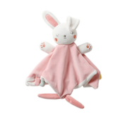 BABYGREAT婴儿安抚巾安抚玩偶可入口安抚睡眠手偶婴儿毛绒玩具睡觉神器 【含啃咬条】兔兔菲比安抚巾