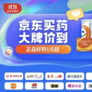 京东买药 正品好药一元起 200-20元医药券