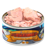 恋食记 金枪鱼罐头罐油浸即食海鲜水产水浸低脂吞拿鱼寿司材料健身代餐 水浸原味金枪鱼175g*1罐