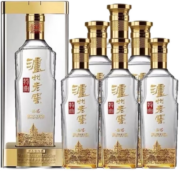 泸州老窖系列 特曲小酒版6瓶 头曲 精制头曲 晶彩 52度浓香型纯粮白酒 泸州老窖晶彩500ml*1瓶