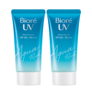 碧柔（Biore）花王碧柔（Biore）水活防晒倍护水凝蜜/防晒霜50g*2支装  SPF50+