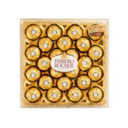 费列罗（FERRERO）进口榛果威化糖果巧克力喜糖情人节礼盒 24粒礼盒装300g