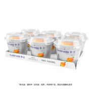 卡士 CLASSY.KISS 黄桃果粒鲜酪乳 100g*6杯*3件