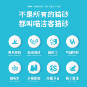 喵洁客（CAT MAGIC）美国CAT MAGIC喵洁客膨润土猫砂活性炭42磅