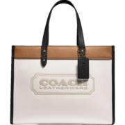 蔻驰（COACH）FIELD托特包女士徽章专柜款托特包C0777【官方直供】