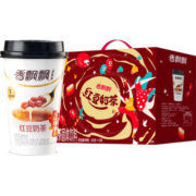 香飘飘好料奶茶红豆礼盒64g×12杯早餐代餐冲饮下午茶畅销