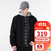 Timberland 棉服男薄款棒球服户外宽松经典时尚重磅夹棉飞行员夹克外套